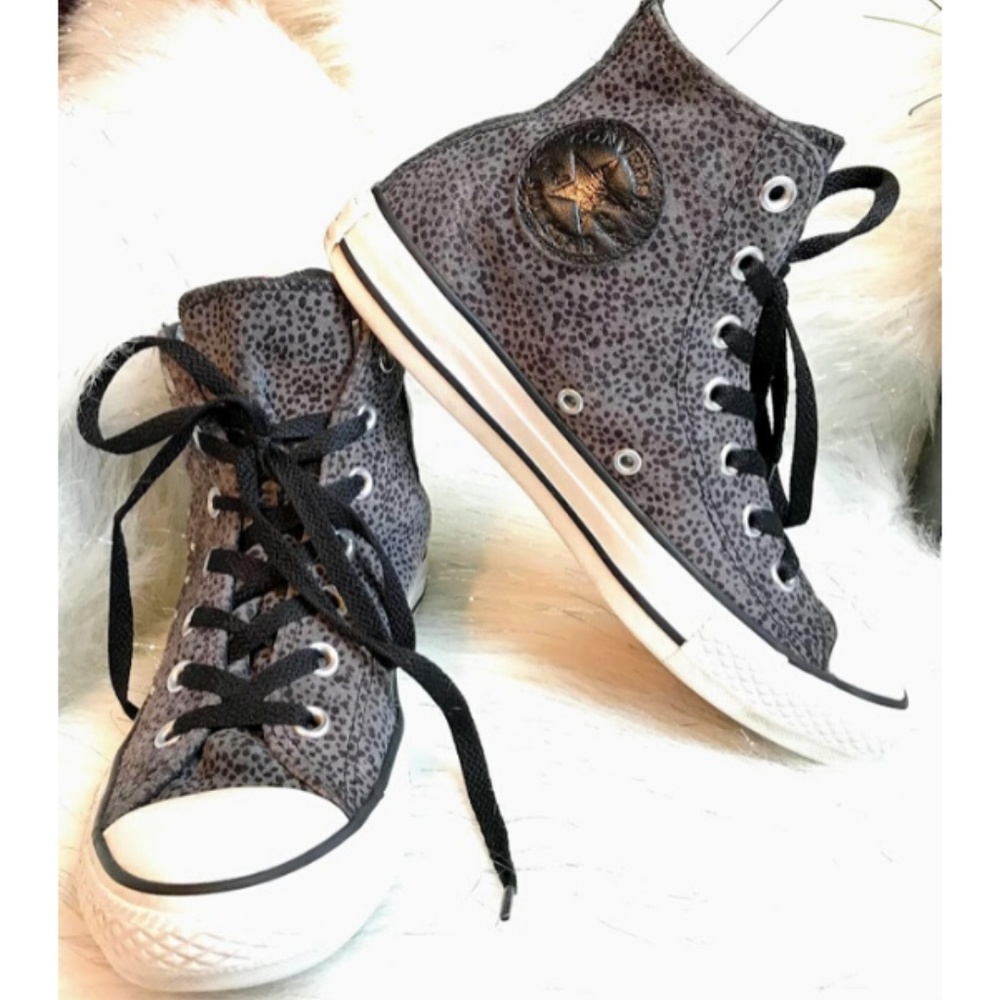 Rare Converse John Varvatos Studded Suede Hi top